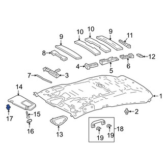 Toyota OE - Sun Visor Holder