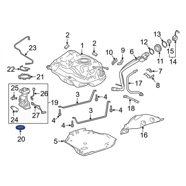 Fuel Pump Tank Seal