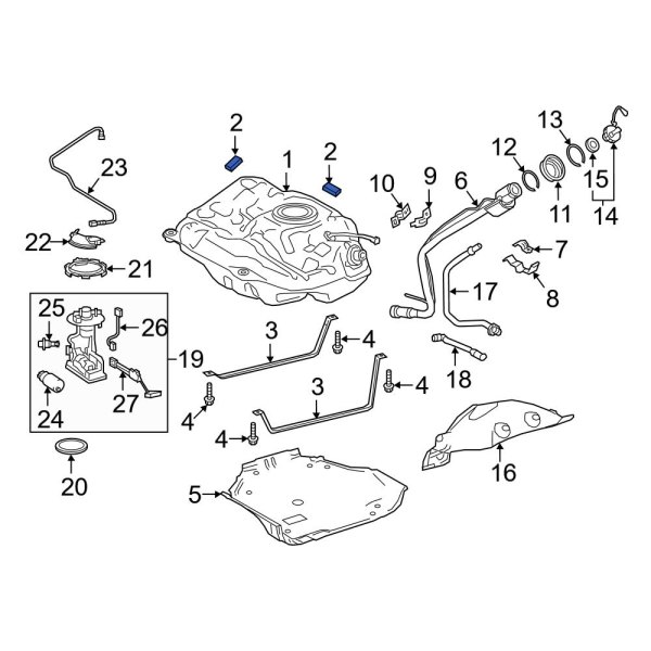 Fuel Tank Insulator