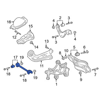 Toyota OE - Rear Lower Forward Suspension Control Arm