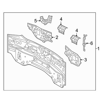 Toyota OE - Rear Body & Floor - Rear Body