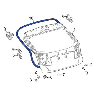 Toyota OE - Rear Hatch Seal