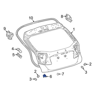 Toyota OE - Liftgate Seal