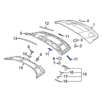 Toyota OE - Spoiler Gasket