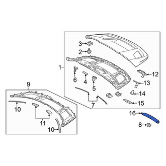 Toyota OE - Rear Center High Mount Stop Light