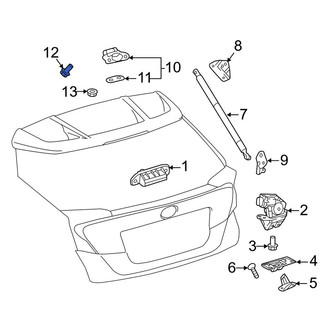 Toyota OE - Liftgate Hinge Bolt
