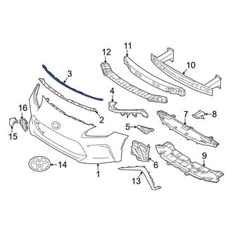 Toyota OE - Bumper Seal