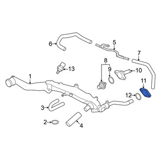 Toyota OE - Engine Coolant Thermostat Housing