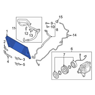 Toyota OE - A/C Condenser