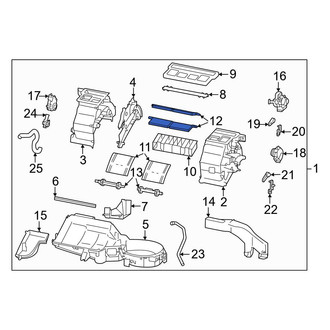 Toyota OE - HVAC Mode Door