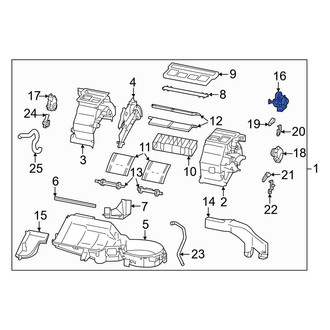 Toyota OE - HVAC Air Inlet Door Actuator