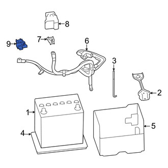 Toyota OE - Battery Cable Terminal End