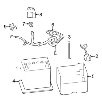 Toyota OE - Electrical - Battery