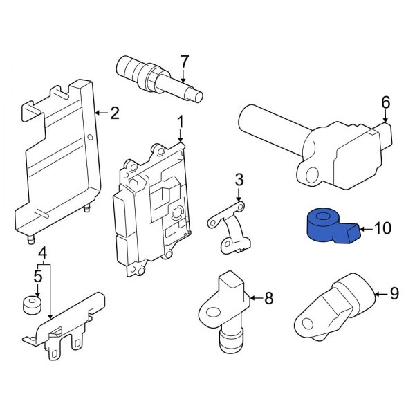 Ignition Knock (Detonation) Sensor