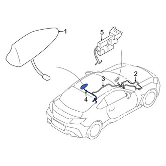 Toyota OE - Rear Antenna Cable