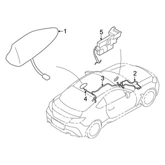 Toyota OE - Electrical - Antenna