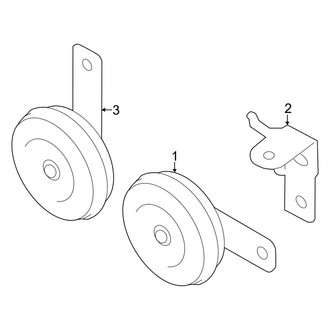 Toyota OE - Electrical - Horn