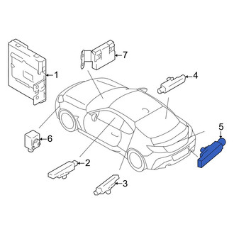 Toyota OE - Outer Keyless Entry Antenna
