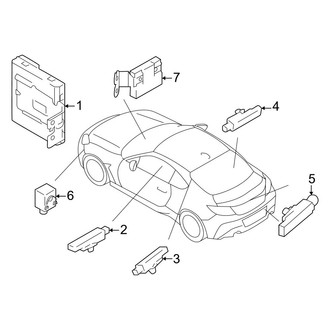 Toyota OE - Electrical - Keyless Entry Components