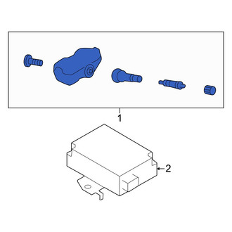 Toyota OE - Tire Pressure Monitoring System (TPMS) Sensor