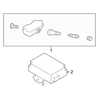 Toyota OE - Electrical - Tire Pressure Monitor Components