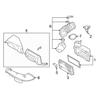 Toyota OE - Engine - Air Cleaner