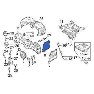 Toyota OE - Right Engine Valve Cover Gasket