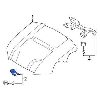 Toyota OE - Front Engine Cover Bracket