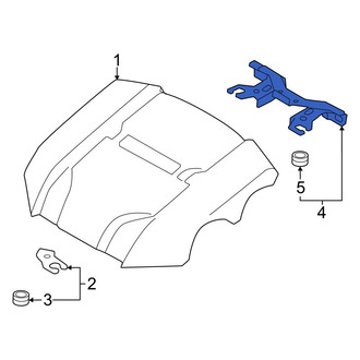 Toyota OE - Rear Engine Cover Bracket