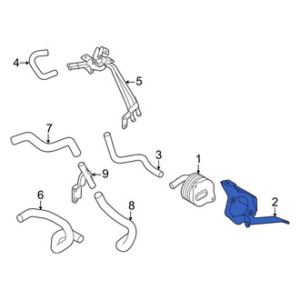 Toyota OE - Automatic Transmission Oil Cooler Bracket