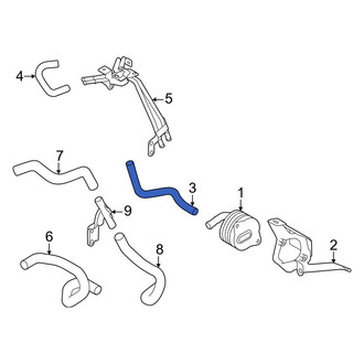 Toyota OE - Automatic Transmission Oil Cooler Hose