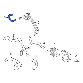 Toyota OE - Automatic Transmission Oil Cooler Hose