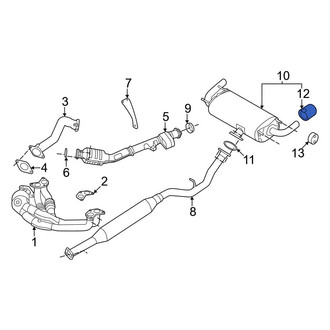 Toyota OE - Exhaust Tail Pipe Tip