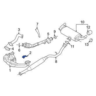 Toyota OE - Exhaust Pipe Flange Gasket