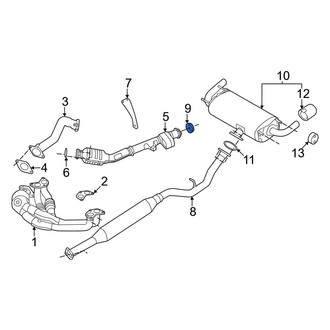 Toyota OE - Exhaust Pipe Flange Gasket