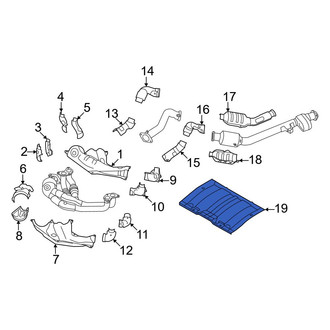 Toyota OE - Floor Pan Heat Shield