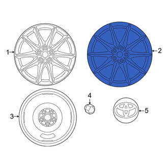Toyota OE - Wheel