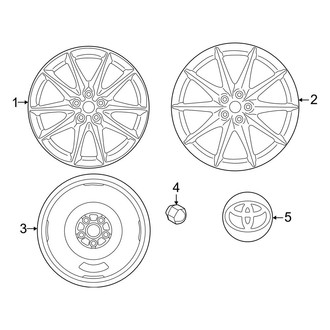 Toyota OE - Wheels & Trim