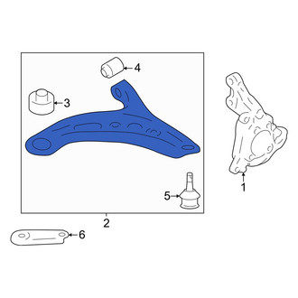 Toyota OE - Front Left Suspension Control Arm