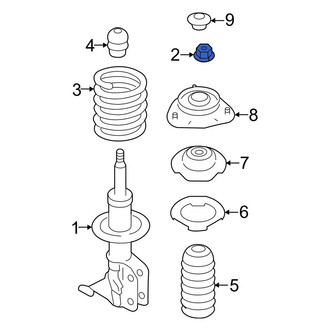 Toyota OE - Upper Suspension Strut Nut