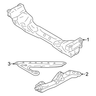 Toyota OE - Front Suspension - Suspension Mounting