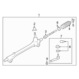 Toyota OE - Steering Gear & Linkage