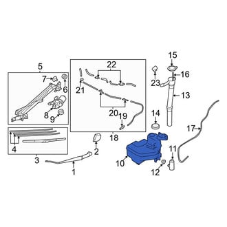 Toyota OE - Washer Fluid Reservoir