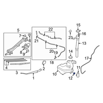 Toyota OE - Windshield Washer Pump Grommet