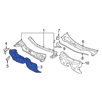 Toyota OE - Firewall