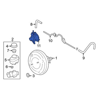 Toyota OE - Power Brake Booster Vacuum Pump