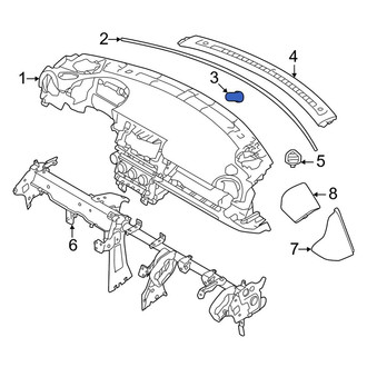 Toyota OE - Dashboard Panel Cap