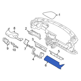 Toyota OE - Outer Instrument Panel Cover