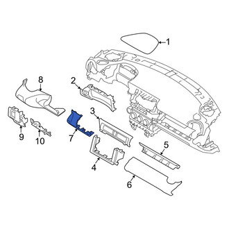 Toyota OE - Right Lower Instrument Panel Cover
