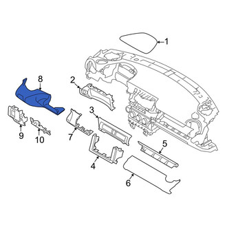 Toyota OE - Left Lower Instrument Panel Cover